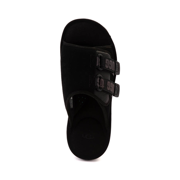 alternate view Mens UGG® Goldencoast Strap Slide Sandal - BlackALT2