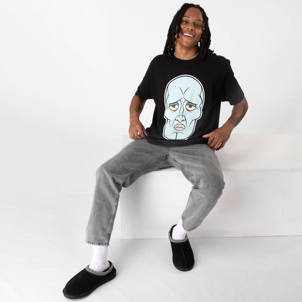 SpongeBob SquarePants™ Handsome Squidward Tee - Black | Journeys