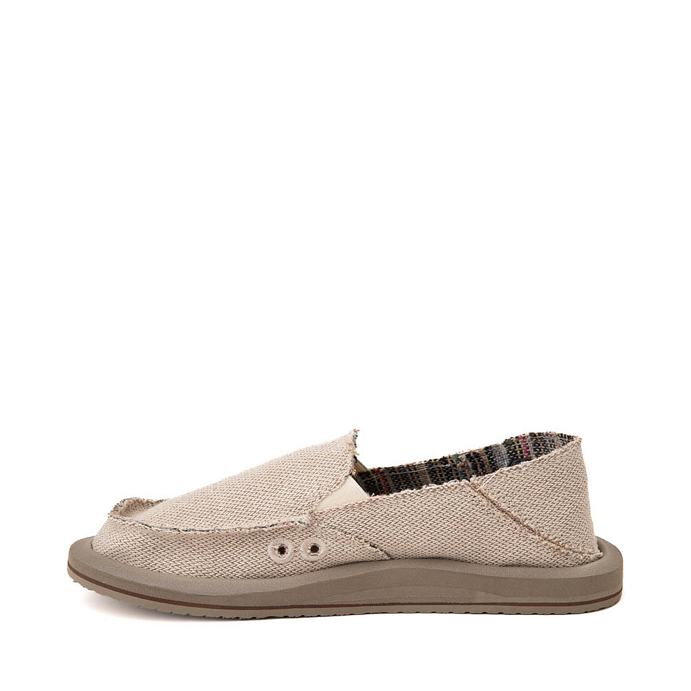 Womens Sanuk Donna Hemp 2-Tone Slip-On Casual Shoe - Natural | Journeys