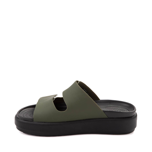 Womens Crocs Brooklynn Luxe Slide - Olive