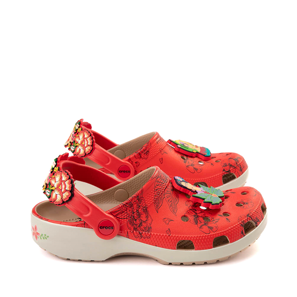 Frida Kahlo x Crocs Classic Clog - Bone / Red