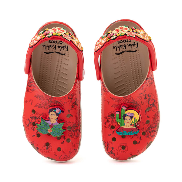 Frida Kahlo x Crocs Classic Clog - Bone / Red