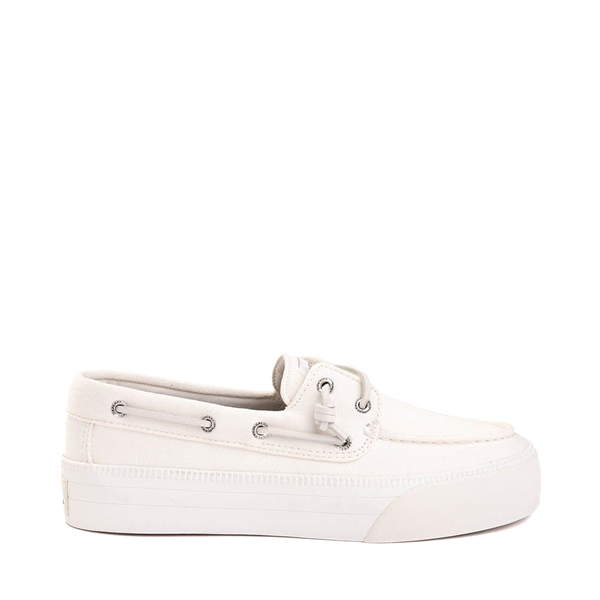 Womens Sperry Top-Sider SeaCycled&trade Bahama 3.0 Platform Sneaker - White