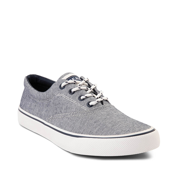 Mens Sperry Top-Sider Striper II Casual Shoe - Chambray / Navy | Journeys