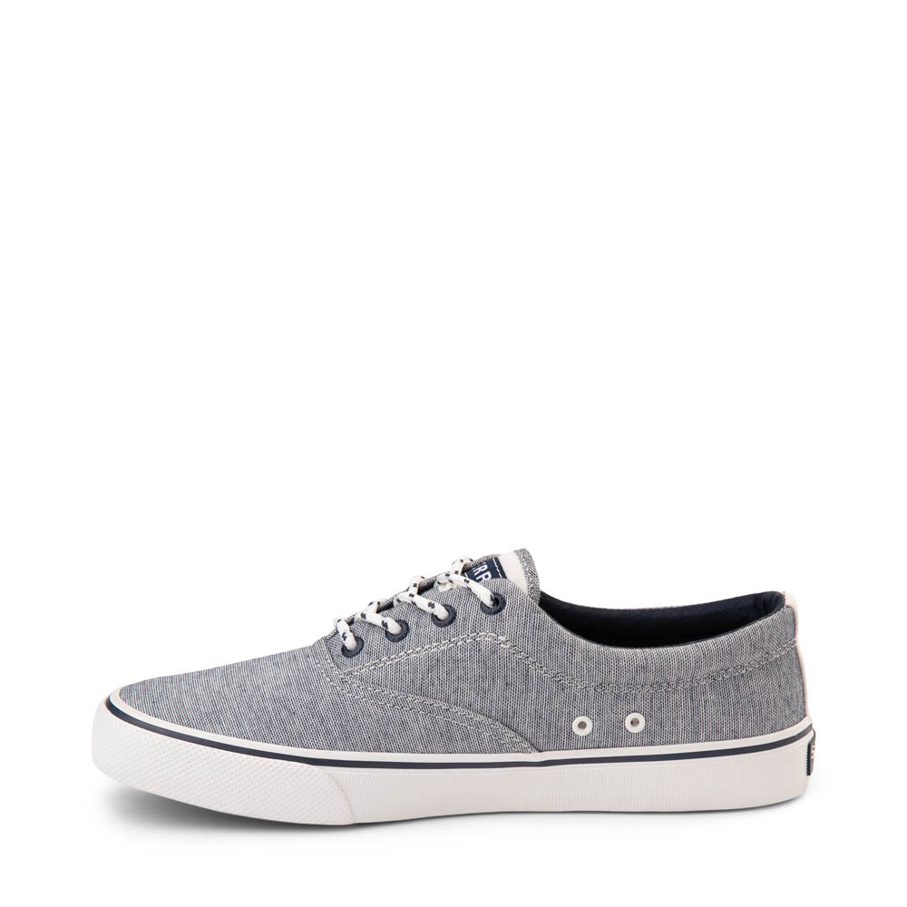 Mens Sperry Top-Sider Striper II Casual Shoe - Chambray / Navy | Journeys