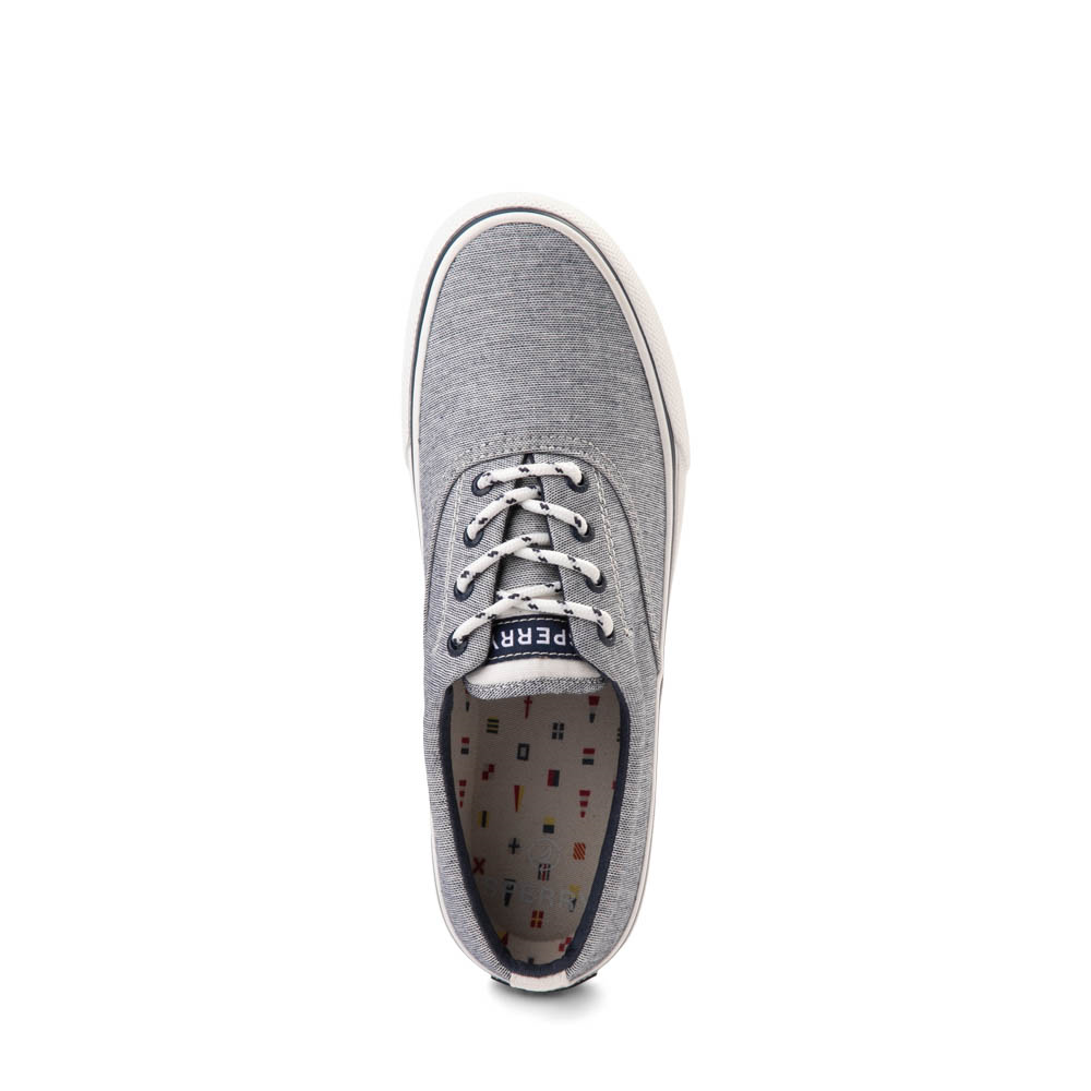 Mens Sperry Top-Sider Striper II Casual Shoe - Chambray / Navy