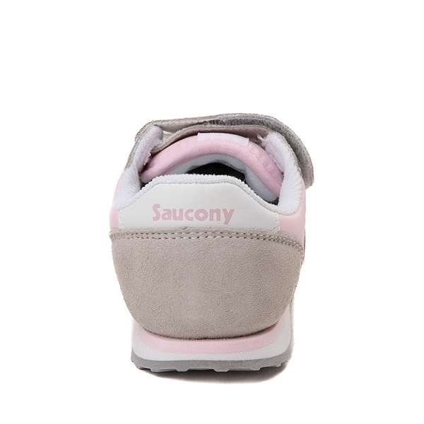 alternate view Saucony Baby Jazz Athletic Shoe - Baby / Toddler - Grey / PinkALT4