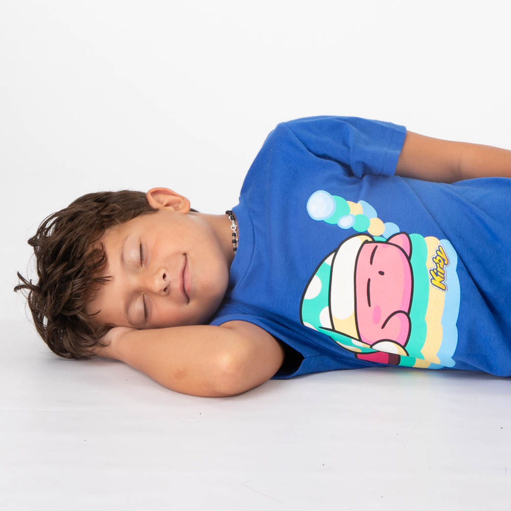 Sleeping rick - Kirby - Kids T-Shirt