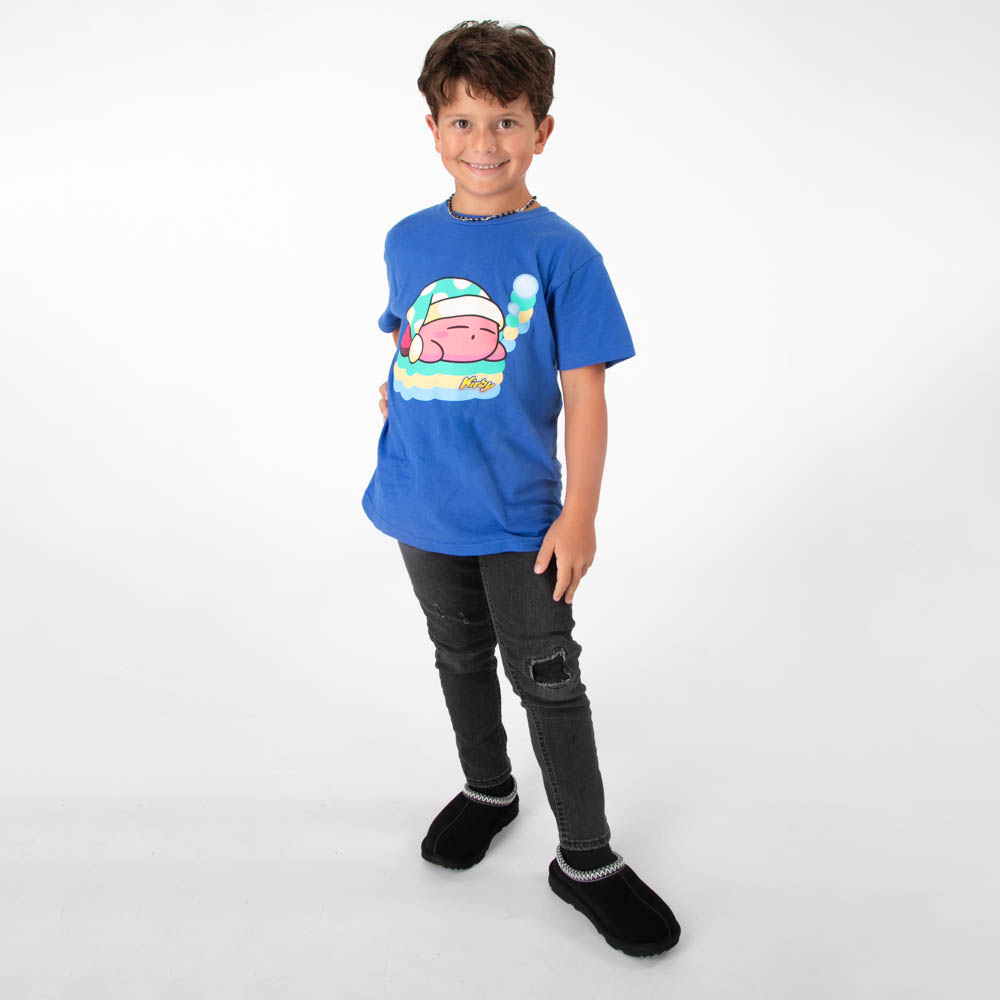 Sleeping rick - Kirby - Kids T-Shirt