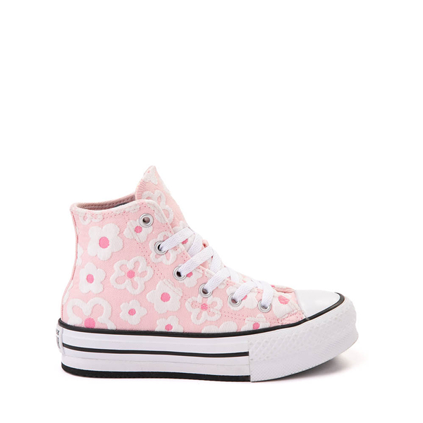 UPC 194434639438 product image for Converse Chuck Taylor All Star Hi Lift Sneaker - Little Kid - Pink / Flocked Flo | upcitemdb.com