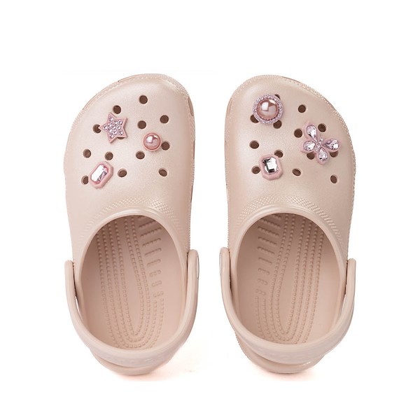 alternate view Crocs Classic Gemstone Clog - Little Kid / Big Kid - Pink QuartzALT2
