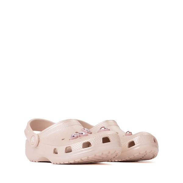 alternate view Crocs Classic Gemstone Clog - Little Kid / Big Kid - Pink QuartzALT5