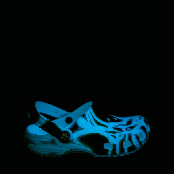 Crocs Classic Glow-In-The-Dark Swirl Clog - Little Kid / Big Kid - Multicolor
