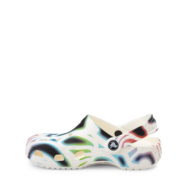 alternate view Crocs Classic Glow-In-The-Dark Swirl Clog - Little Kid / Big Kid - MulticolorALT1B