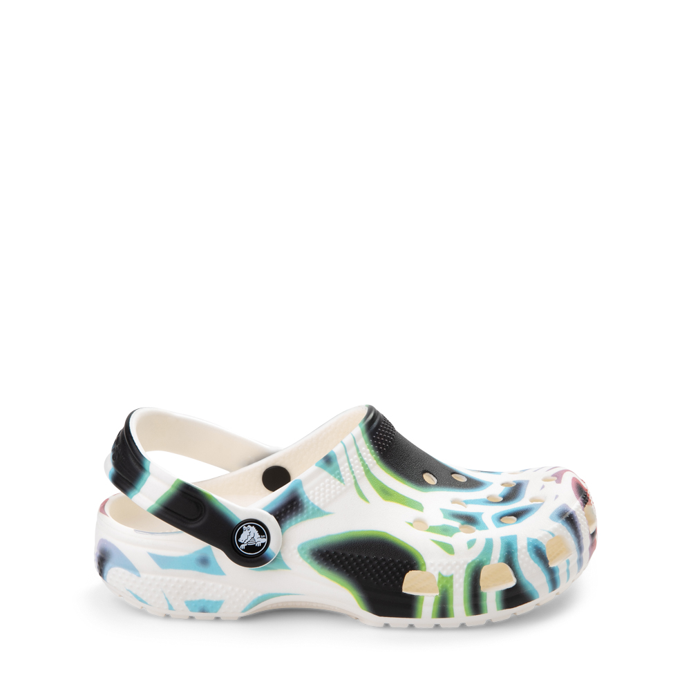 Crocs Classic Glow-In-The-Dark Swirl Clog - Little Kid / Big Kid - Multicolor