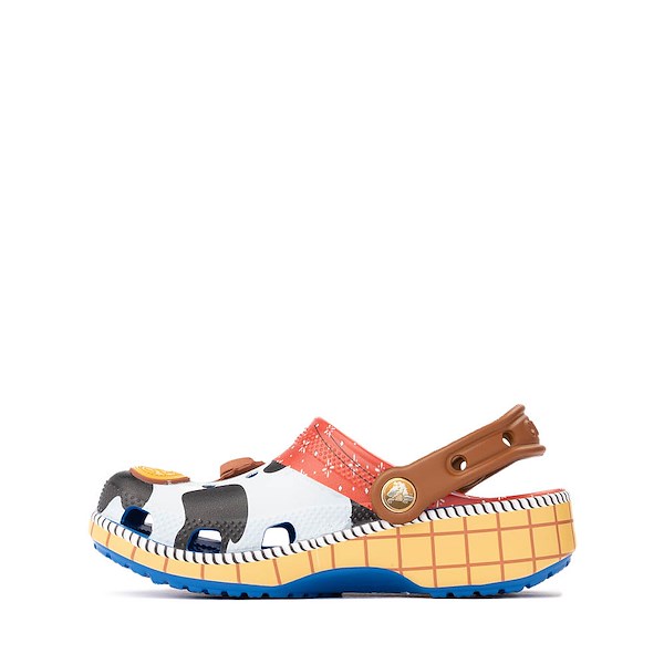 alternate view Toy Story Crocs Sheriff Woody Classic Clog - Little Kid / Big Kid - Blue JeanALT1A