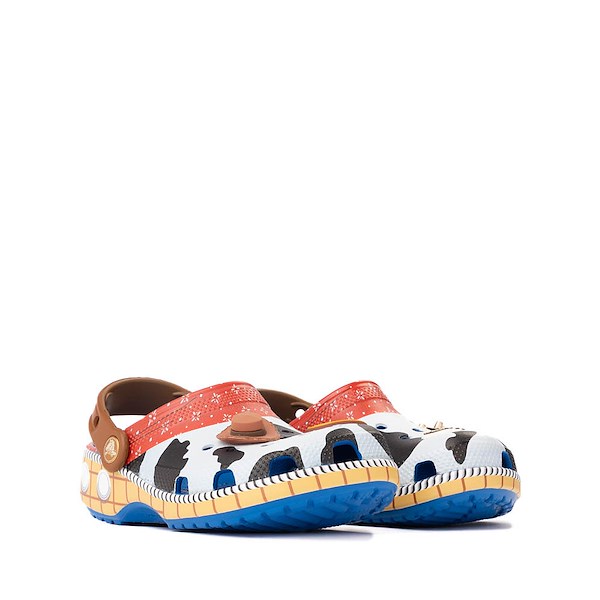 alternate view Toy Story Crocs Sheriff Woody Classic Clog - Little Kid / Big Kid - Blue JeanALT5