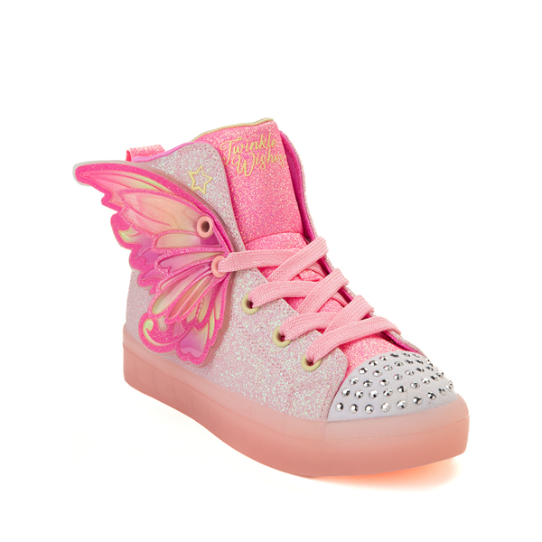 alternate view Skechers Twinkle Toes® Twi-Lites 2.0 Twinkle Wishes Sneaker - Little Kid - Light Pink / MulticolorALT5