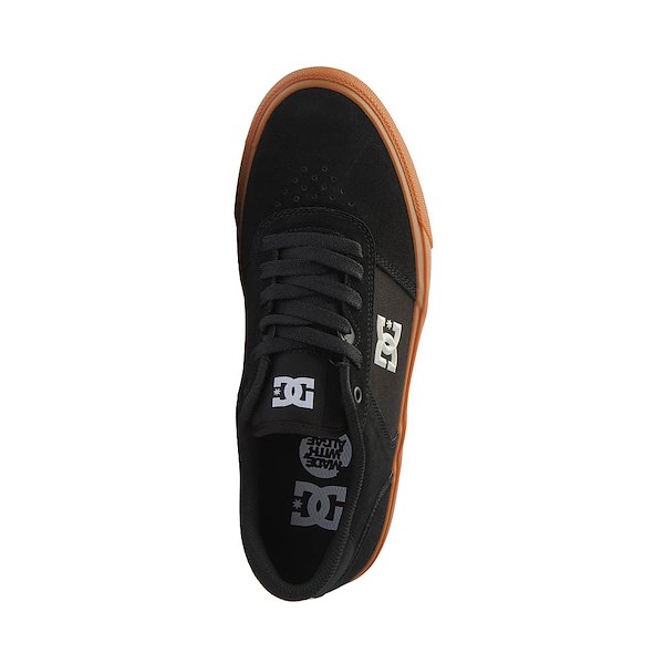alternate view Mens DC Teknis Skate Shoe - Black / GumALT2