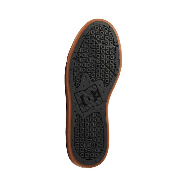 alternate view Mens DC Teknis Skate Shoe - Black / GumALT3