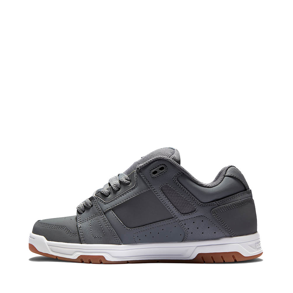 Mens DC Stag Skate Shoe Grey / Gum Journeys