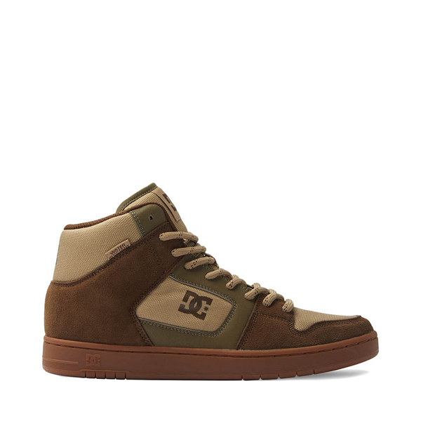 Mens DC Manteca 4 Hi WR Skate Shoe - Dark Chocolate / Military