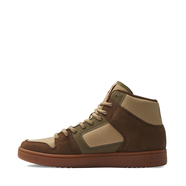 Mens DC Manteca 4 Hi WR Skate Shoe - Dark Chocolate / Military