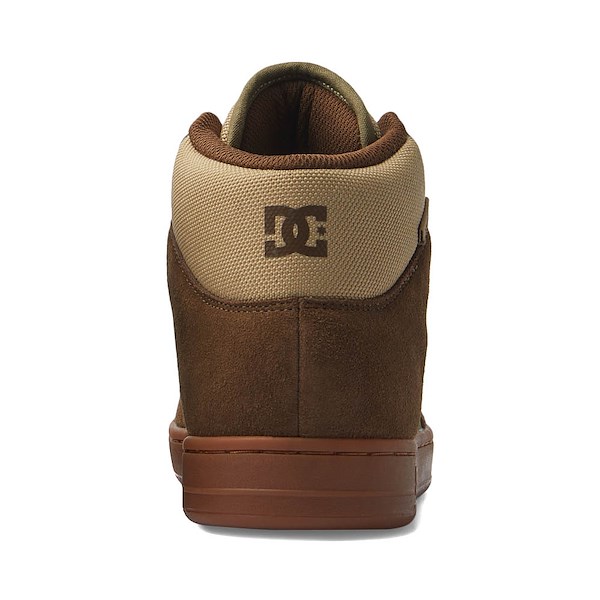alternate view Mens DC Manteca 4 Hi WR Skate Shoe - Dark Chocolate / MilitaryALT4