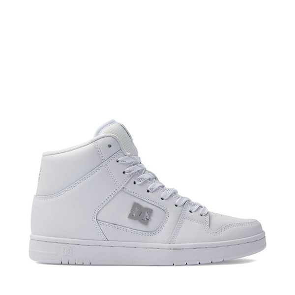 Womens DC Manteca 4 Hi Skate Shoe - White / Silver | Journeys