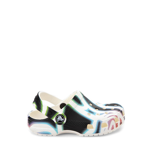 Crocs Classic Glow-In-The-Dark Swirl Clog - Baby / Toddler Multicolor