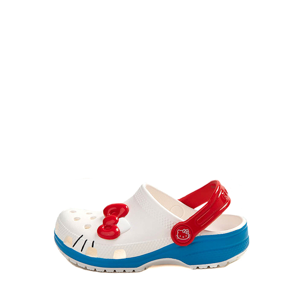 alternate view Hello Kitty® x Crocs Classic Clog - Baby / Toddler - WhiteALT1