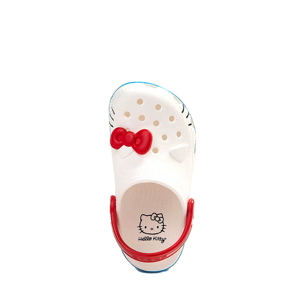 alternate view Hello Kitty® x Crocs Classic Clog - Baby / Toddler - WhiteALT2