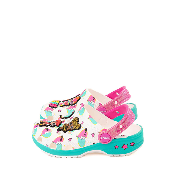 alternate view L.O.L. Surprise!™ x Crocs Classic BFF Clog - Baby / Toddler - TealALT1