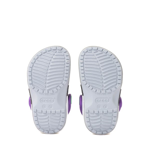 alternate view Toy Story Crocs Buzz Lightyear Classic Clog - Baby / Toddler - Blue GreyALT3