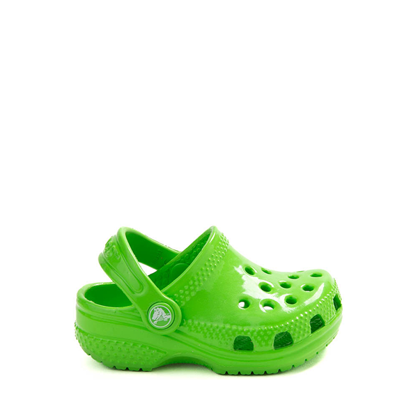 Crocs Littles&trade High-Shine Clog - Baby - Green Slime