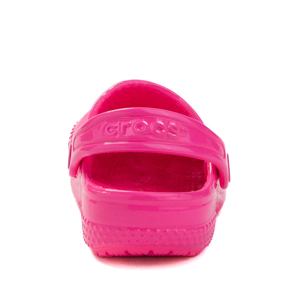 alternate view Crocs Littles™ High-Shine Clog - Baby - Pink CrushALT4
