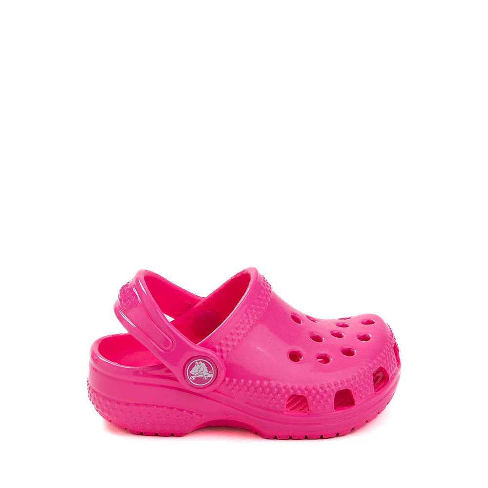 Crocs Littles&trade; High-Shine Clog - Baby - Pink Crush
