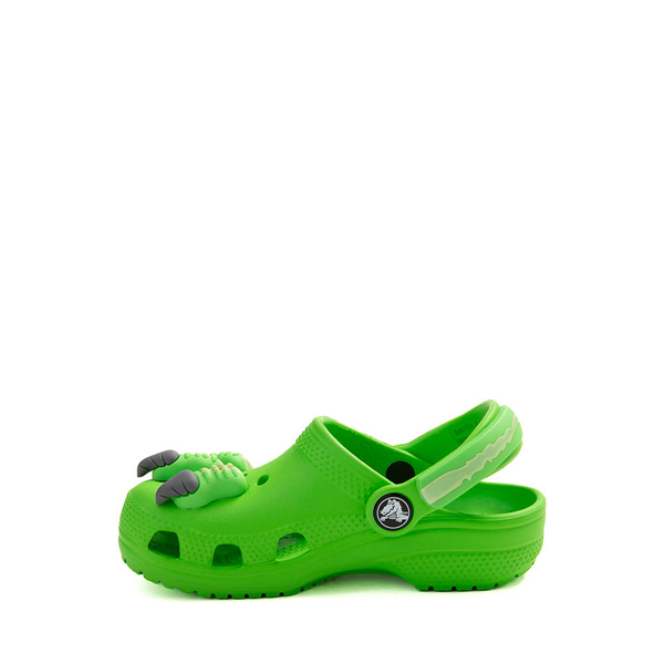 alternate view Crocs Classic I AM Dinosaur Clog - Baby / Toddler - Green SlimeALT1