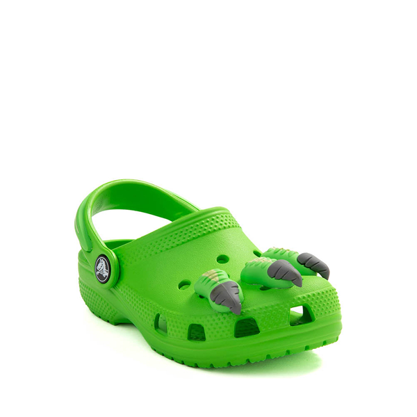 alternate view Crocs Classic I AM Dinosaur Clog - Baby / Toddler - Green SlimeALT5
