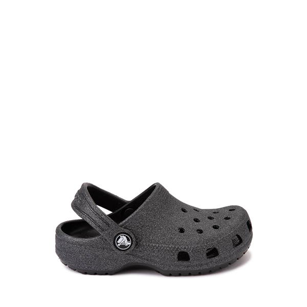 Crocs Classic Glitter Clog - Baby / Toddler Black