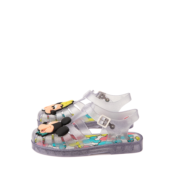 Mini Melissa + Disney Possession Sandal - Toddler Clear Silver