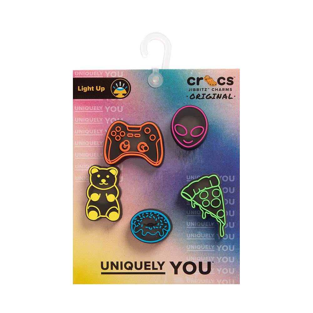 Crocs Jibbitz™ LED Dude Bro Shoe Charms 5 Pack - Multicolor | Journeys