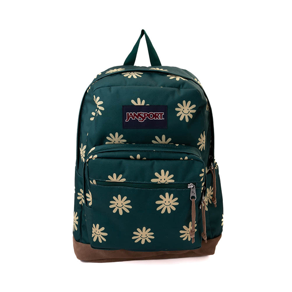 JanSport Right Pack Backpack - Deep Juniper / Sun Buddy