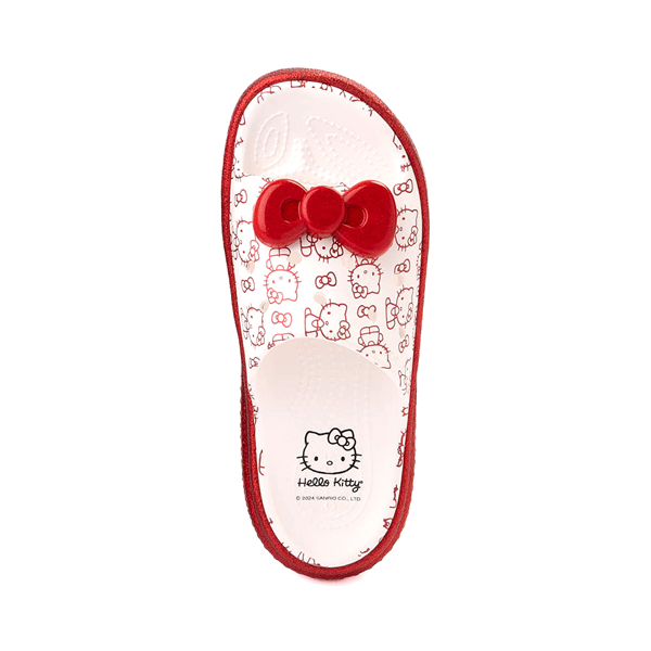 Hello Kitty® x Crocs Stomp Platform Slide Sandal - White / Red