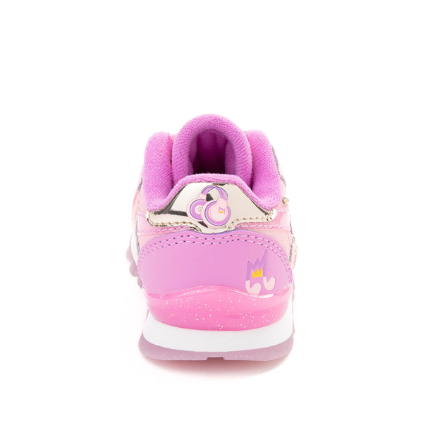 alternate view Reebok x My Little Pony Pipp Petals Classic Leather Step 'n' Flash Athletic Shoe - Baby / Toddler - Pink / Grape PunchALT4
