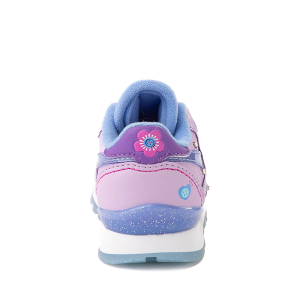 alternate view Reebok x My Little Pony Izzy Moonbow Classic Leather Step 'n' Flash Athletic Shoe - Baby / Toddler - Purple / Crystal BlueALT4
