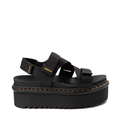 Womens Dr. Martens Voss Platform Sandal Black Journeys