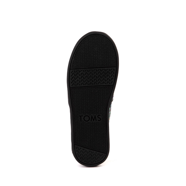Women's Black Chunky Glitter Alpargata Shoes, Size 6.5 | Toms Official Site - Shoes, Accessories, & Apparel