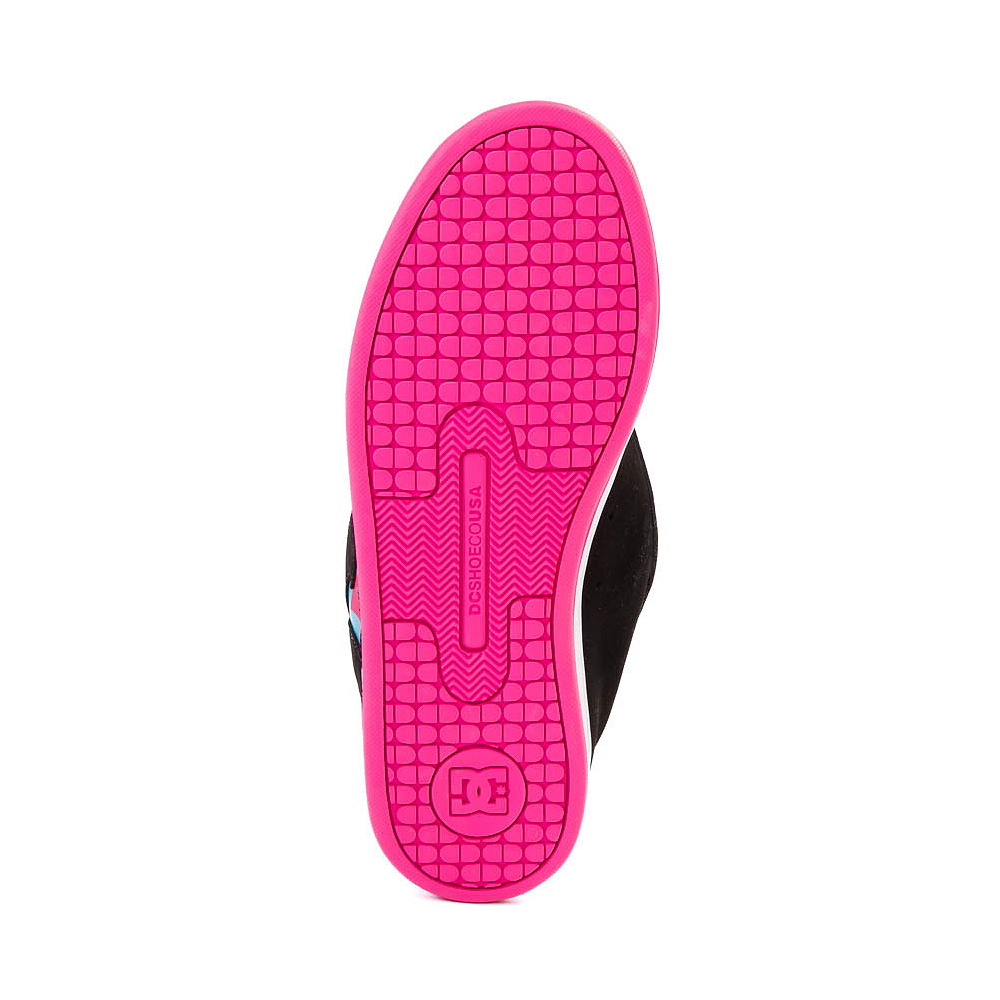 Womens DC Court Graffik Skate Shoe Neon Lights Journeys