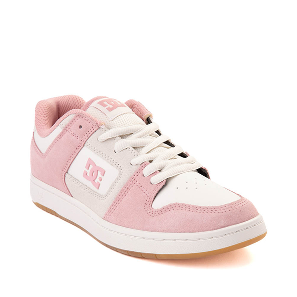 alternate view Womens DC Manteca 4 Skate Shoe - White / BlushALT5